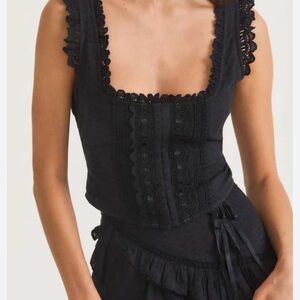 Loveshackfancy bustier